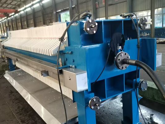 Filter Press For Sludge Dewatering Filter area 80M2
