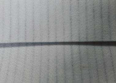 350 / 450 / 500gsm ডাস্ট ফিল্টার কাপড়ের স্ট্রাইপ / মিশ্রিত / স্ক্রিম অ্যান্টি-স্ট্যাটিক অনুভূত