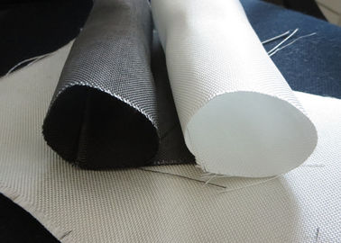 সাদা PTFE প্রলিপ্ত ক্ষার / নন-ক্ষার ফিল্টার ফ্যাব্রিক রোল 330 - 900gsm বোনা রোভিং প্লেইন কাপড়